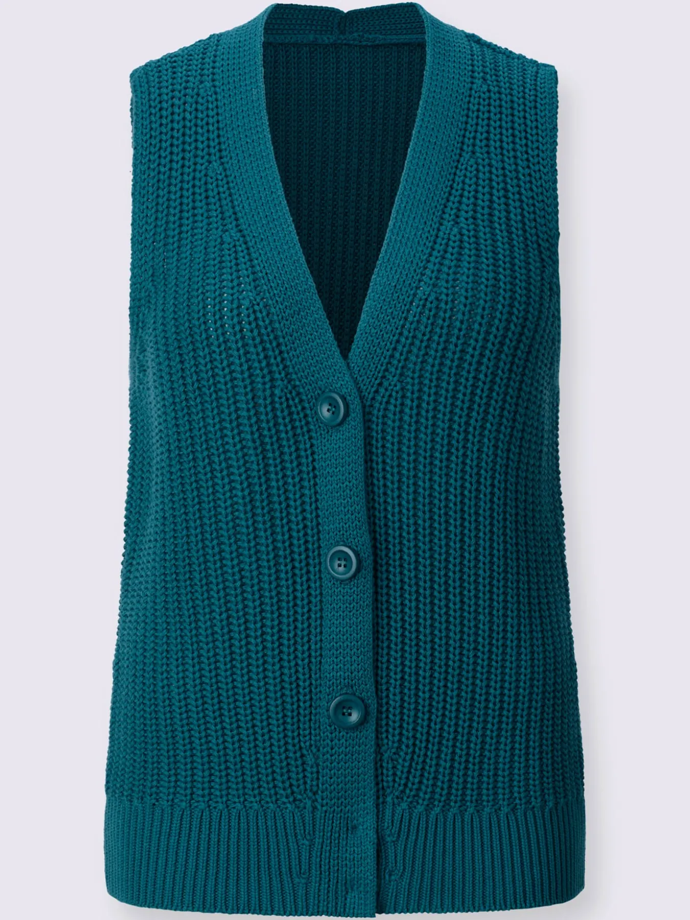 Gilet en tricot pur coton