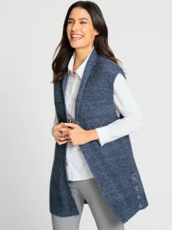 Gilet en tricot qualité tricotée douce