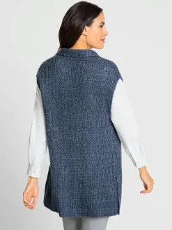 Gilet en tricot qualité tricotée douce