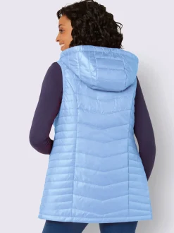 Gilet long coupe longue tendance