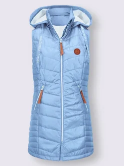 Gilet long coupe longue tendance