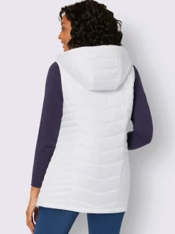 Gilet long coupe longue tendance