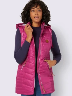Gilet long coupe longue tendance