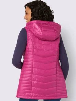 Gilet long coupe longue tendance
