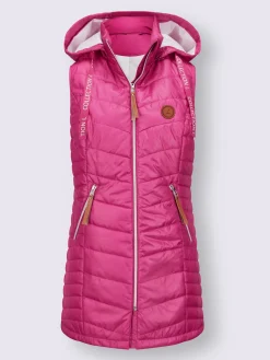 Gilet long coupe longue tendance