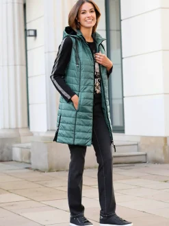 Gilet long jolie coupe longue moderne