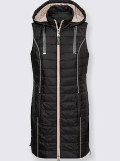 Gilet long jolie coupe longue moderne
