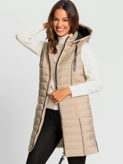 Gilet long jolie coupe longue moderne