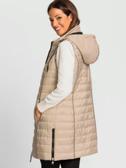 Gilet long jolie coupe longue moderne