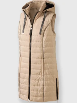 Gilet long jolie coupe longue moderne