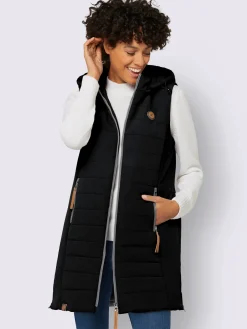 Gilet long qualité matelassée