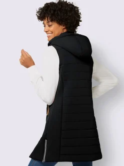 Gilet long qualité matelassée