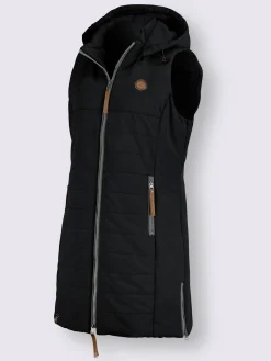 Gilet long qualité matelassée