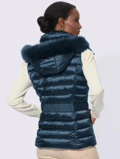 Gilet matelassé 80% duvet, 20% plumes