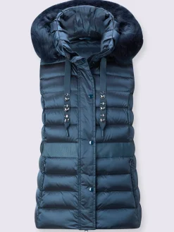 Gilet matelassé 80% duvet, 20% plumes
