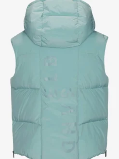 Gilet matelassé avec glissière latérale