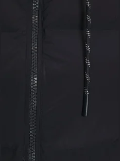 Gilet matelassé avec glissière latérale
