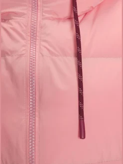 Gilet matelassé avec glissière latérale