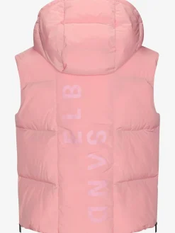 Gilet matelassé avec glissière latérale