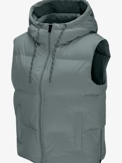 Gilet matelassé avec glissière latérale