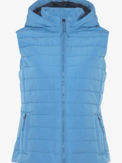 Gilet matelassé avec poches latérales à glissière