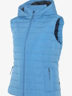 Gilet matelassé avec poches latérales à glissière