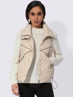 Gilet matelassé doublure et garnissage chaud