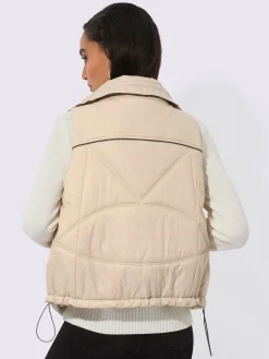 Gilet matelassé doublure et garnissage chaud