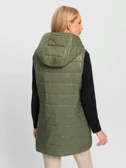 Gilet matelassé effet de brillance