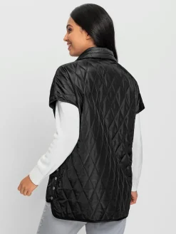 Gilet petites pierres brillantes fantaisie