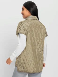 Gilet petites pierres brillantes fantaisie