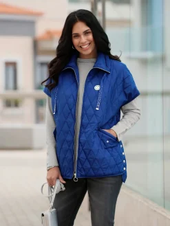 Gilet petites pierres brillantes fantaisie