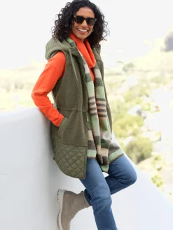 Gilet polaire en polaire douce et moelleuse