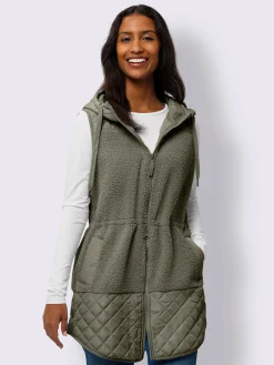 Gilet polaire en polaire douce et moelleuse