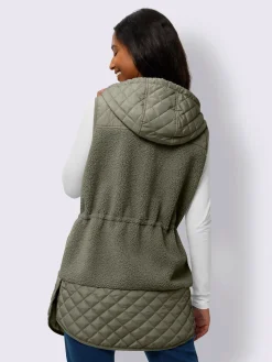 Gilet polaire en polaire douce et moelleuse