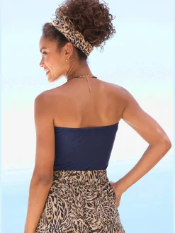 Haut bandeau encolure droite