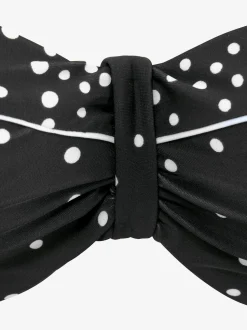 Haut de bikini bandeau à armatures design classique et passepoil