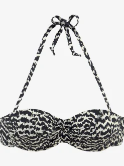 Haut de bikini bandeau à armatures design tendance