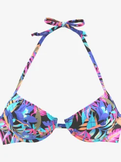 Haut de bikini push-up bonnets rembourrés