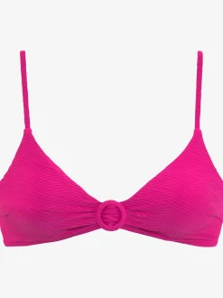 Haut de bikini triangle anneau décoratif tendance