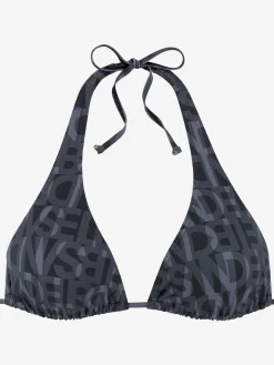 Haut de bikini triangle imprimé tendance