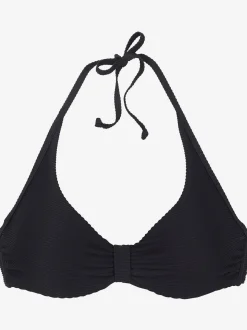 Haut de maillot de bain à armatures tissu structuré élégant