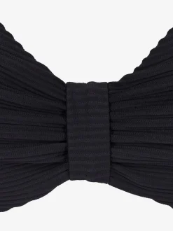 Haut de maillot de bain à armatures tissu structuré élégant