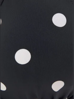 Haut de maillot de bain à armatures design tendance avec bordure cocotte