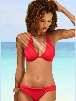 Haut de maillot de bain à armatures version dos nu
