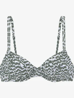 Haut de maillot de bain à armatures design tendance