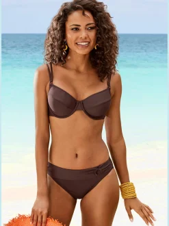 Haut de maillot de bain à armatures bretelles réglables