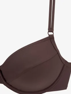 Haut de maillot de bain à armatures bretelles réglables