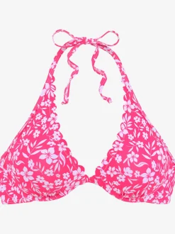Haut de maillot de bain à armatures imprimé à fleurs mode