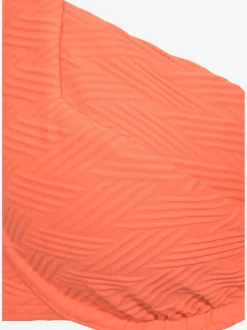 Haut de maillot de bain à armatures matière structurée aux couleurs tendances